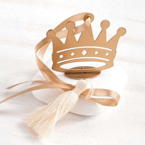 διακοσμητικό με πέτρα με κορώνα