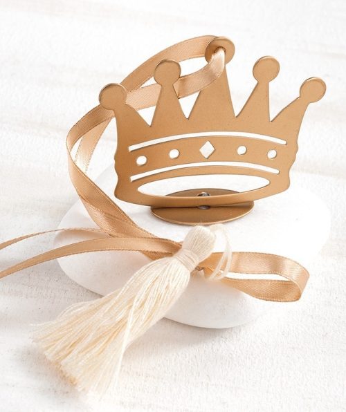 διακοσμητικό με πέτρα με κορώνα