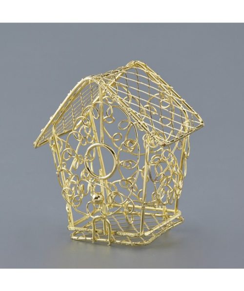 Μπομπονιέρα ΜΕΤΑΛΙΚΟ ΚΛΟΥΒΑΚΙ ΣΕ ΧΡΥΣΟ ΧΡΩΜΑ