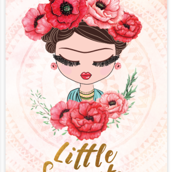 Προσκλητήριο βάπτισης Little Senorita