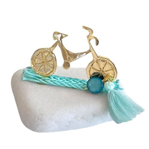 Μπομπονιέρα βότσαλο ποδήλατο