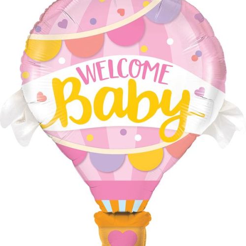 78655 78656 42 welcome baby pink balloon 