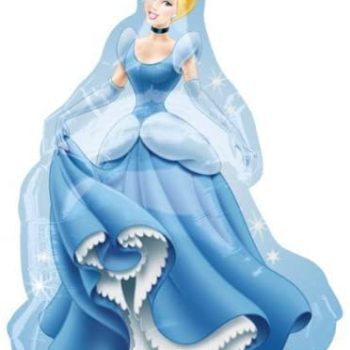 Princess Supershape Foil Balloon