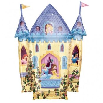 disney princess castle supershape foil balloon 66 x 89 cm 