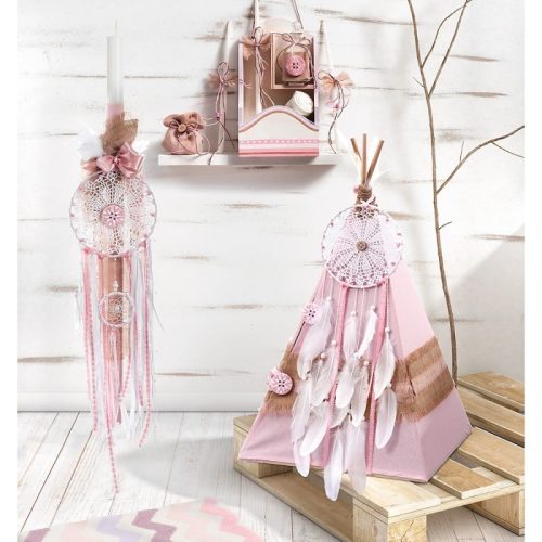 σετ βάπτισης ονειροπαγίδα σκηνή