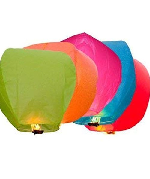 Μικρά ιπτάμενα φαναράκια -αερόστατα