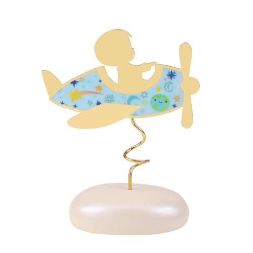 Μπομπονιέρα Βάπτισης Αγόρι σε Αεροπλάνο