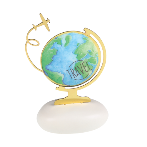 Μπομπονιέρα Βάπτισης Ταξιδεύοντας με Υδρόγειος