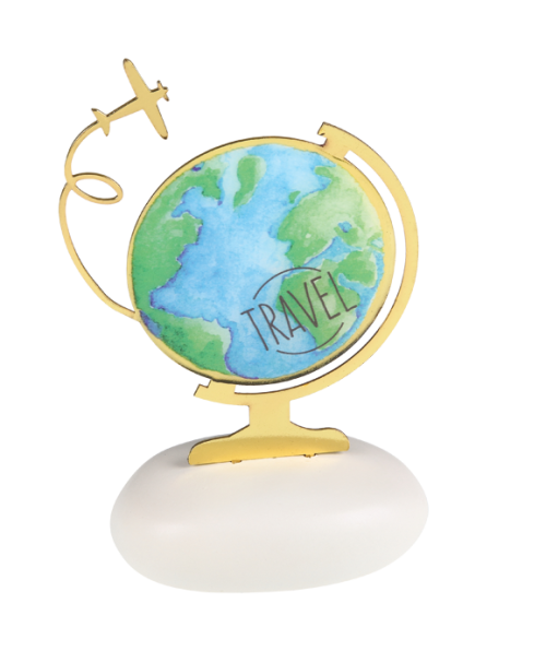 Μπομπονιέρα Βάπτισης Ταξιδεύοντας με Υδρόγειος