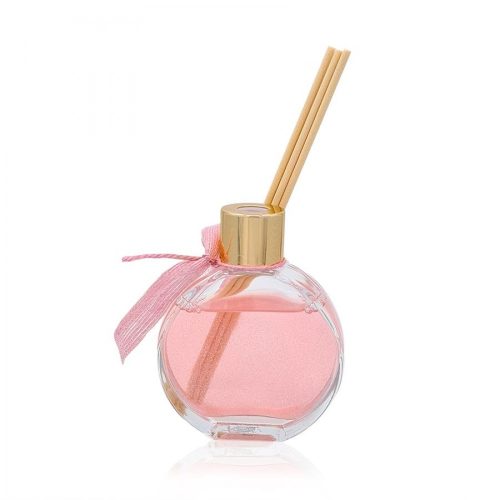 Αρωματικό χώρου στρογγυλό ροζ με glitter