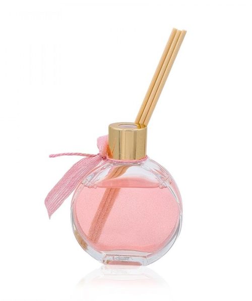 Αρωματικό χώρου στρογγυλό ροζ με glitter