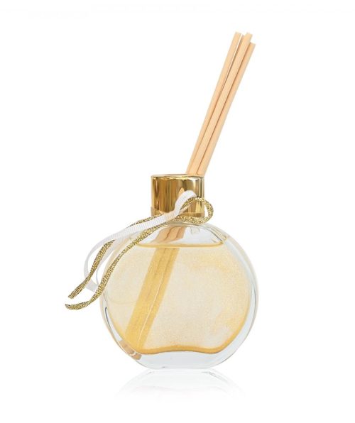 Αρωματικό χώρου στρογγυλό χρυσό με glitter