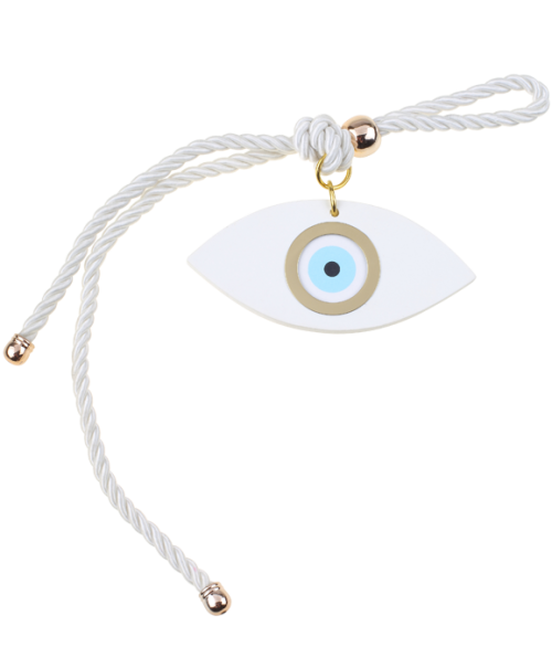 Μπομπονιέρα Βάπτισης Ματάκι Μπρελόκ Κρεμαστό