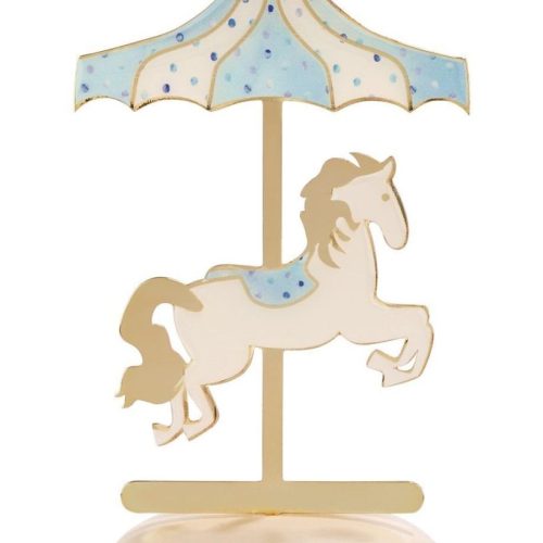 Μπομπονιέρα βάπτισης καρουζέλ Σιέλ σε Βότσαλο