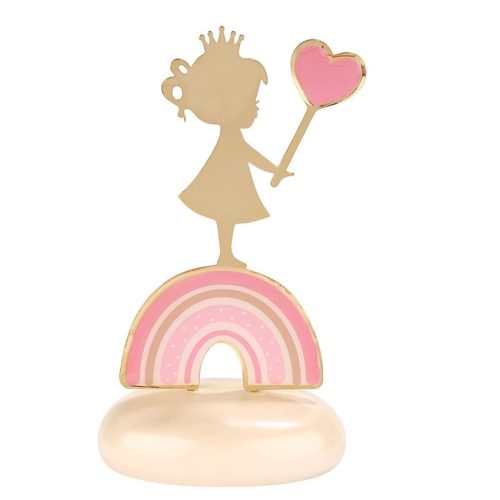 Μπομπονιέρα κορίτσι σε Ουράνιο Τόξο σε Βότσαλο