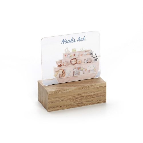 ΞΥΛΙΝΗ ΒΑΣΗ ΜΕ ΠΛΕΞΙΓΚΛΑΣ ΦΩΤΙΖΟΜΕΝΟ ΜΠΑΤΑΡΙΑΣ ΚΙΒΩΤΟΣ