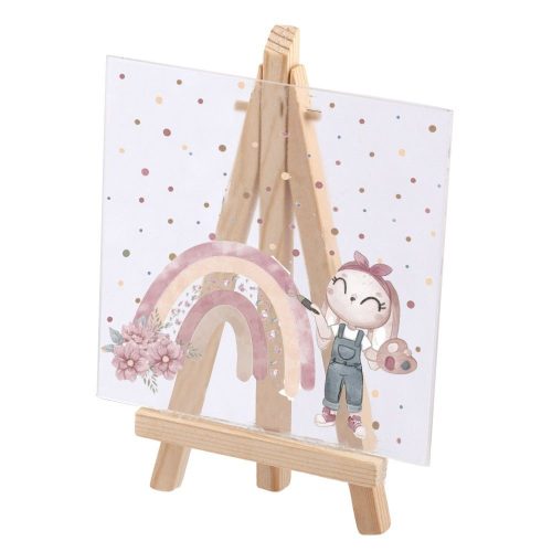 ουρανιο τόξο με κοριτσάκι μπομπονιέρα