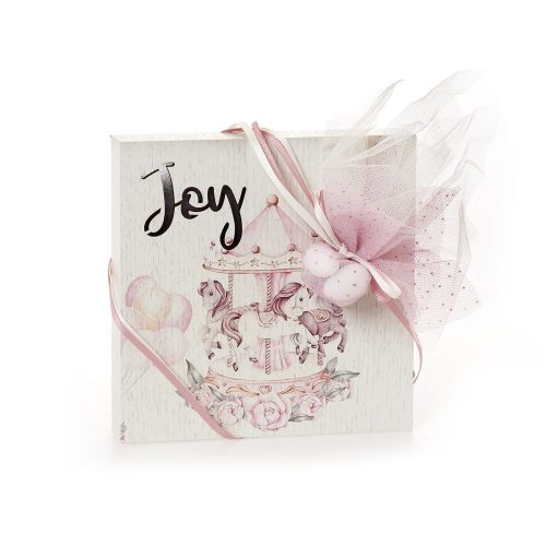 ΚΑΔΡΑΚΙ JOY ΚΑΡΟΥΣΕΛ ΡΟΖ