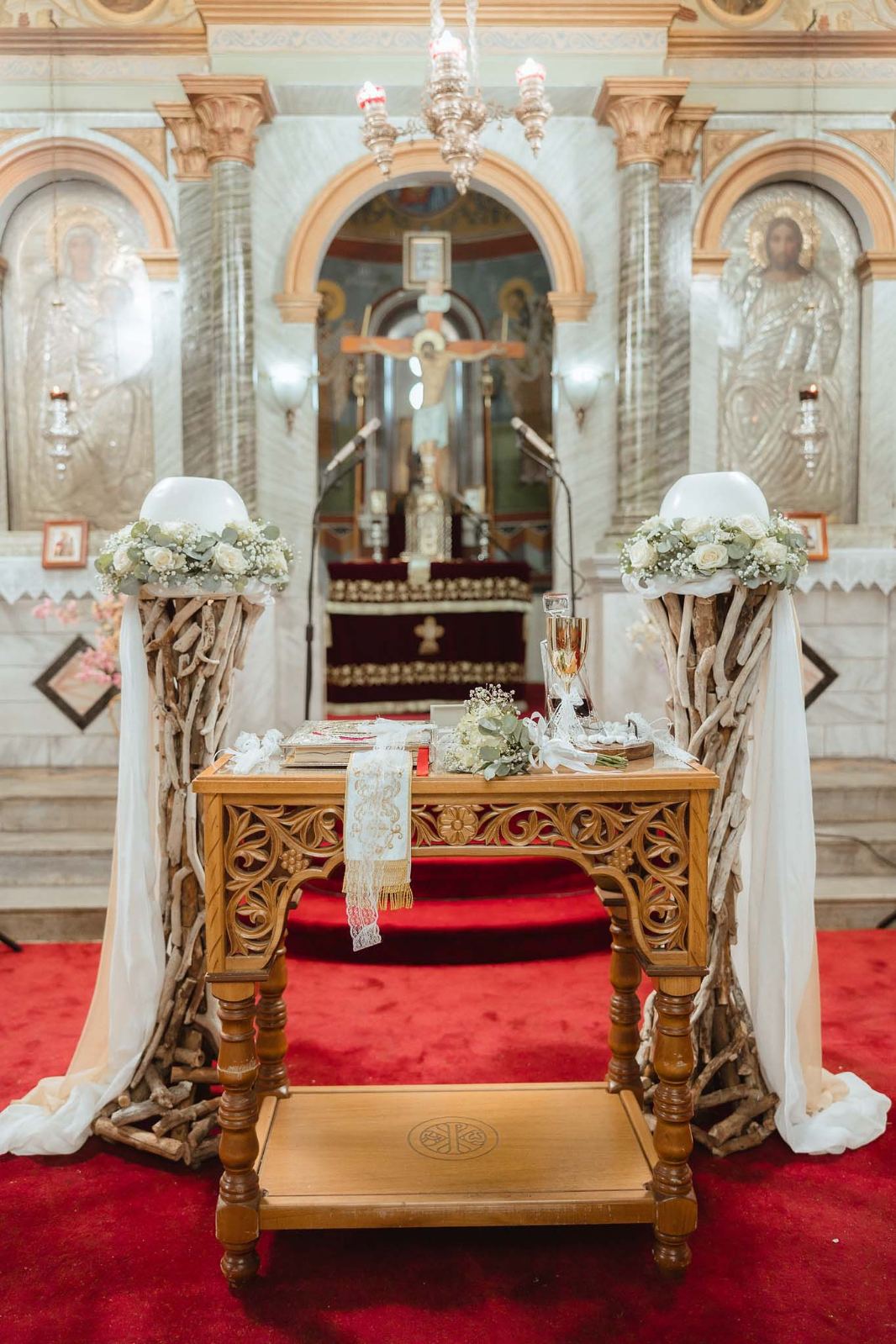 Λαμπάδες Γάμου με θαλασσόξυλα και κερί στη Σπάρτη