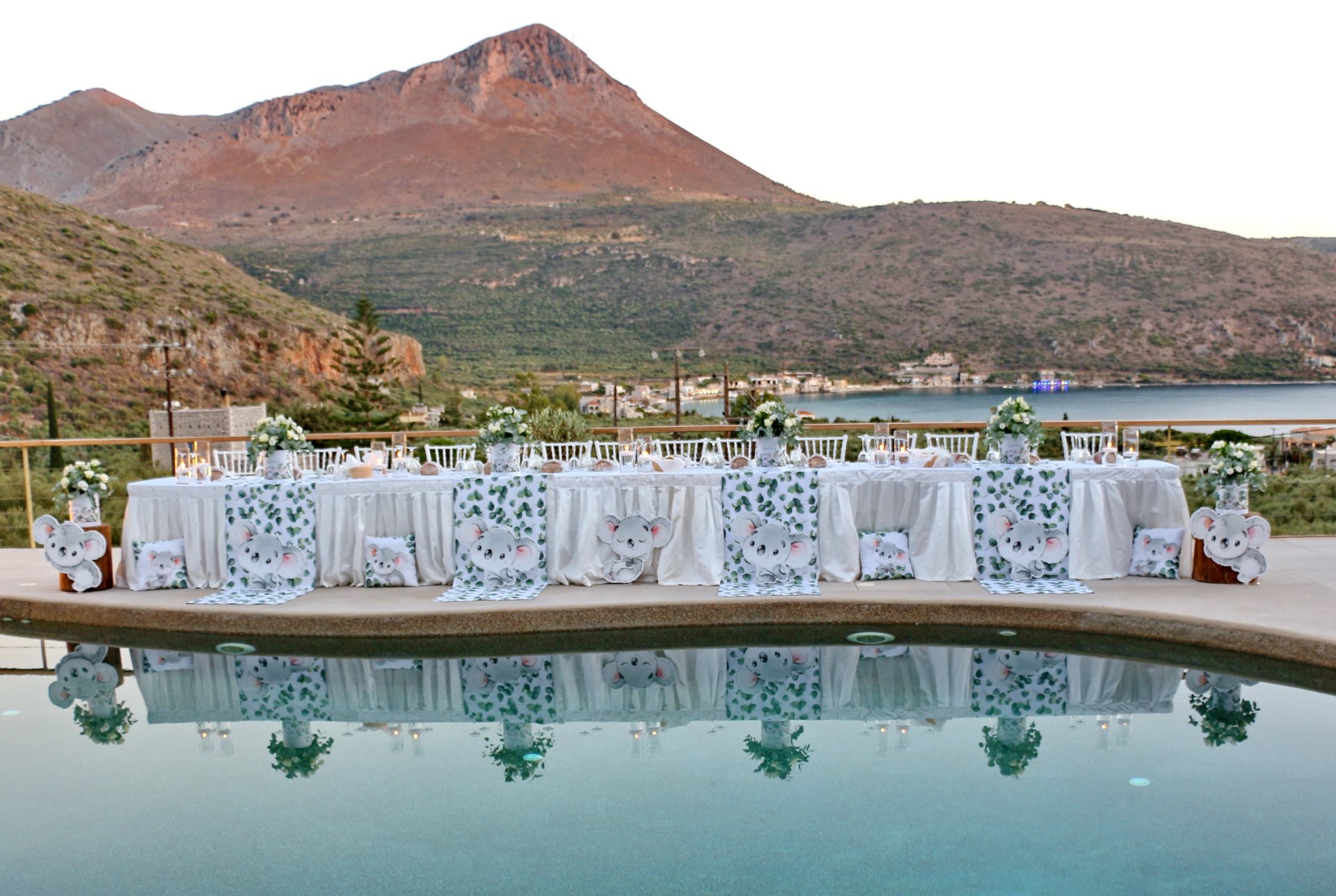 Βαπτιστή με θέμα το coala στη Μάνη Λακωνίας