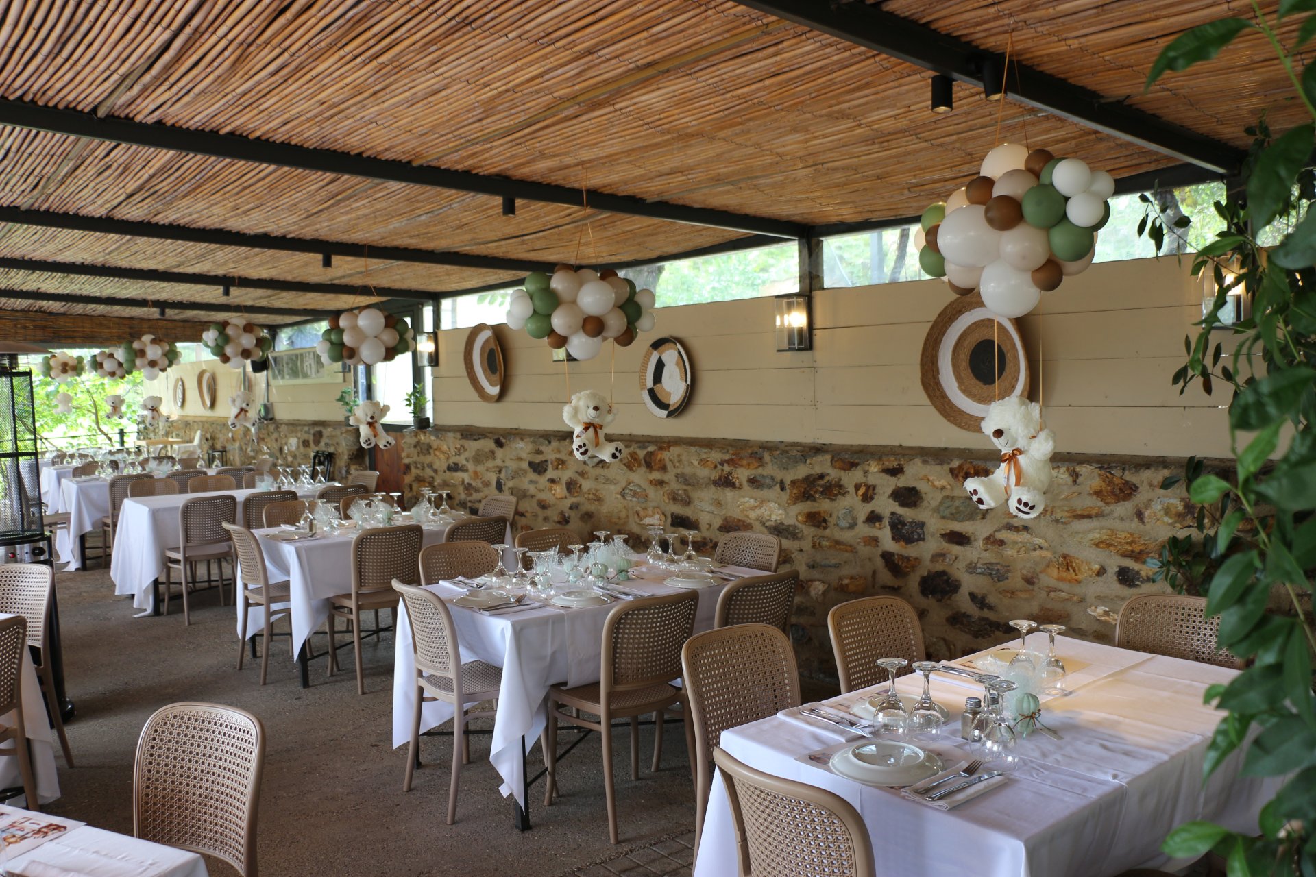 Βαπτιστή με θέμα το αρκουδάκι στο Μυστρά