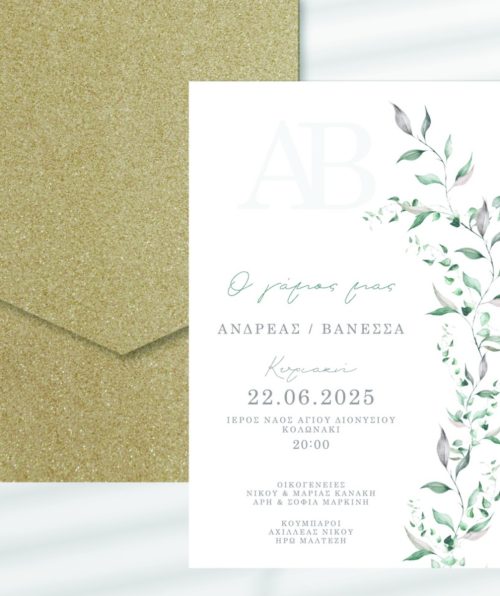 Προσκλητήριο γάμου