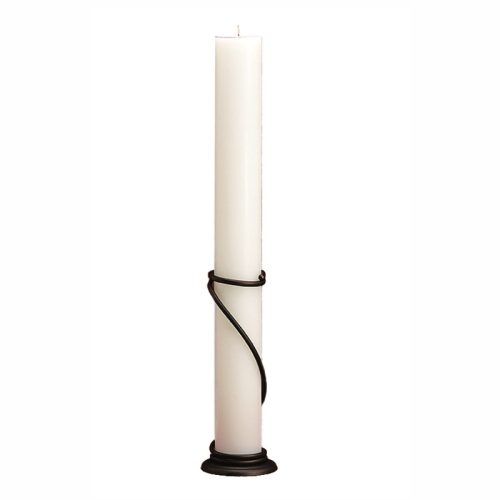 Λαμπάδες Γάμου 15x140cm Κούφιο Κερί ζευγάρι χωρίς βάσεις